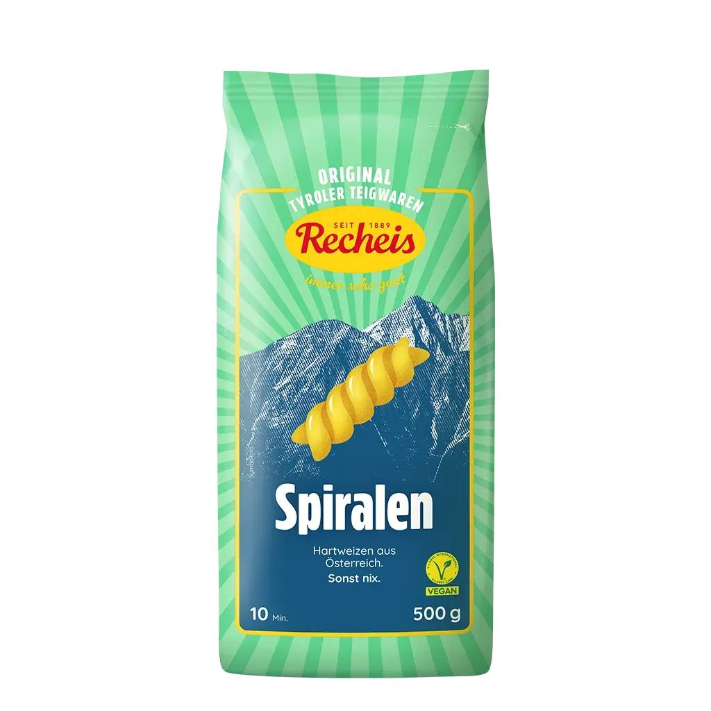 Original Tyroler Teigwaren Spiralen 500 g