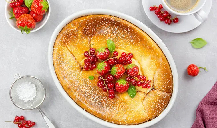 Grießauflauf mit Beeren
