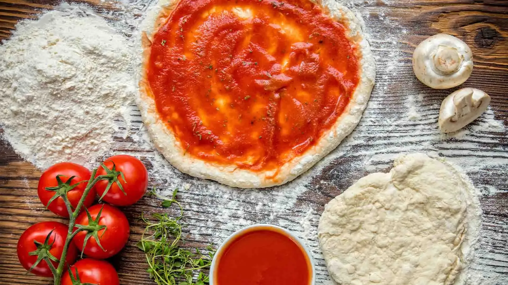 Krosser Pizzateig