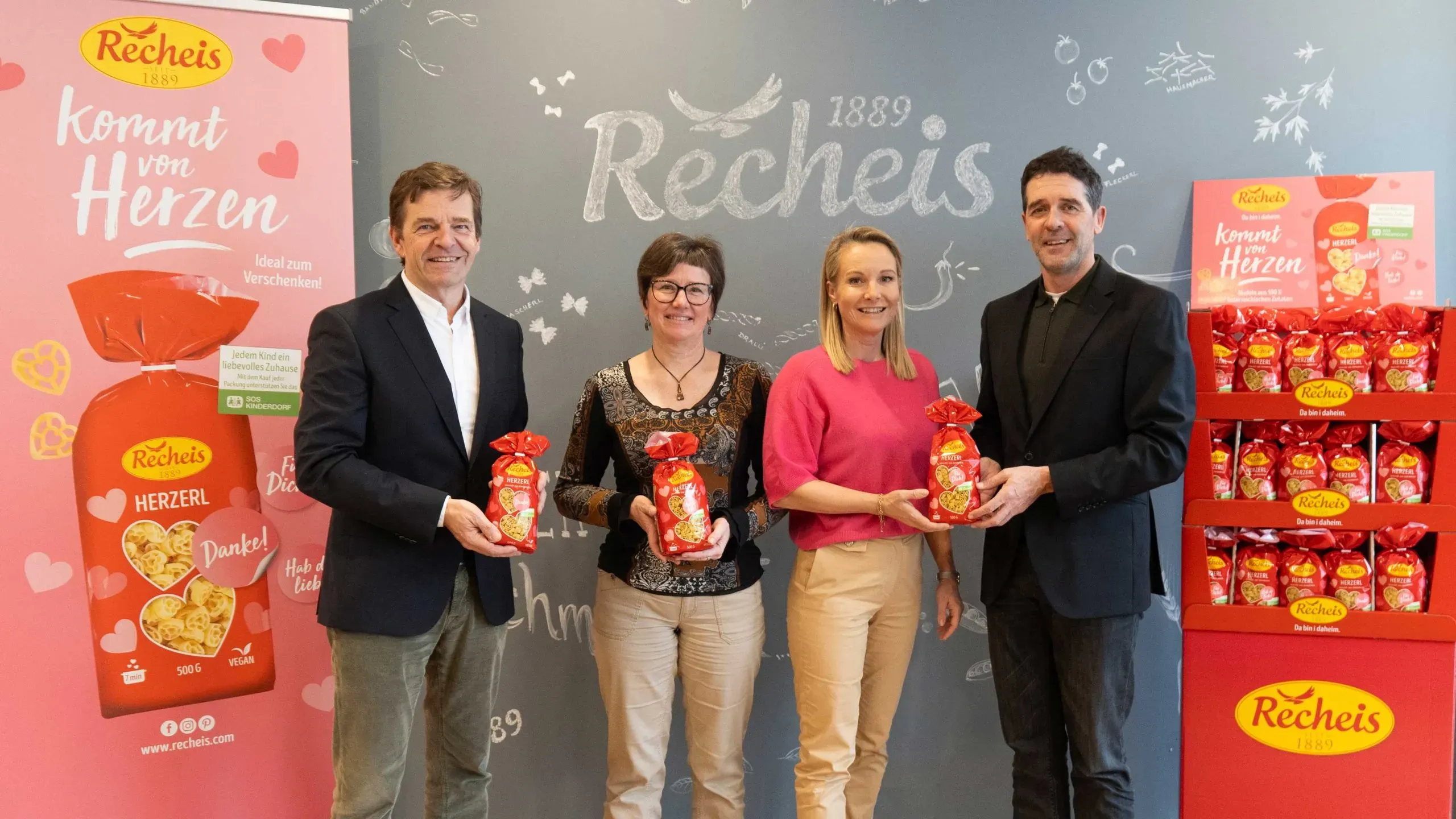 Recheis Spendenaktion SOS-Kinderdorf