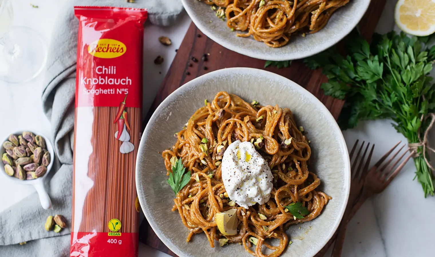 presseaussendung-Chili Knoblauch Spaghetti