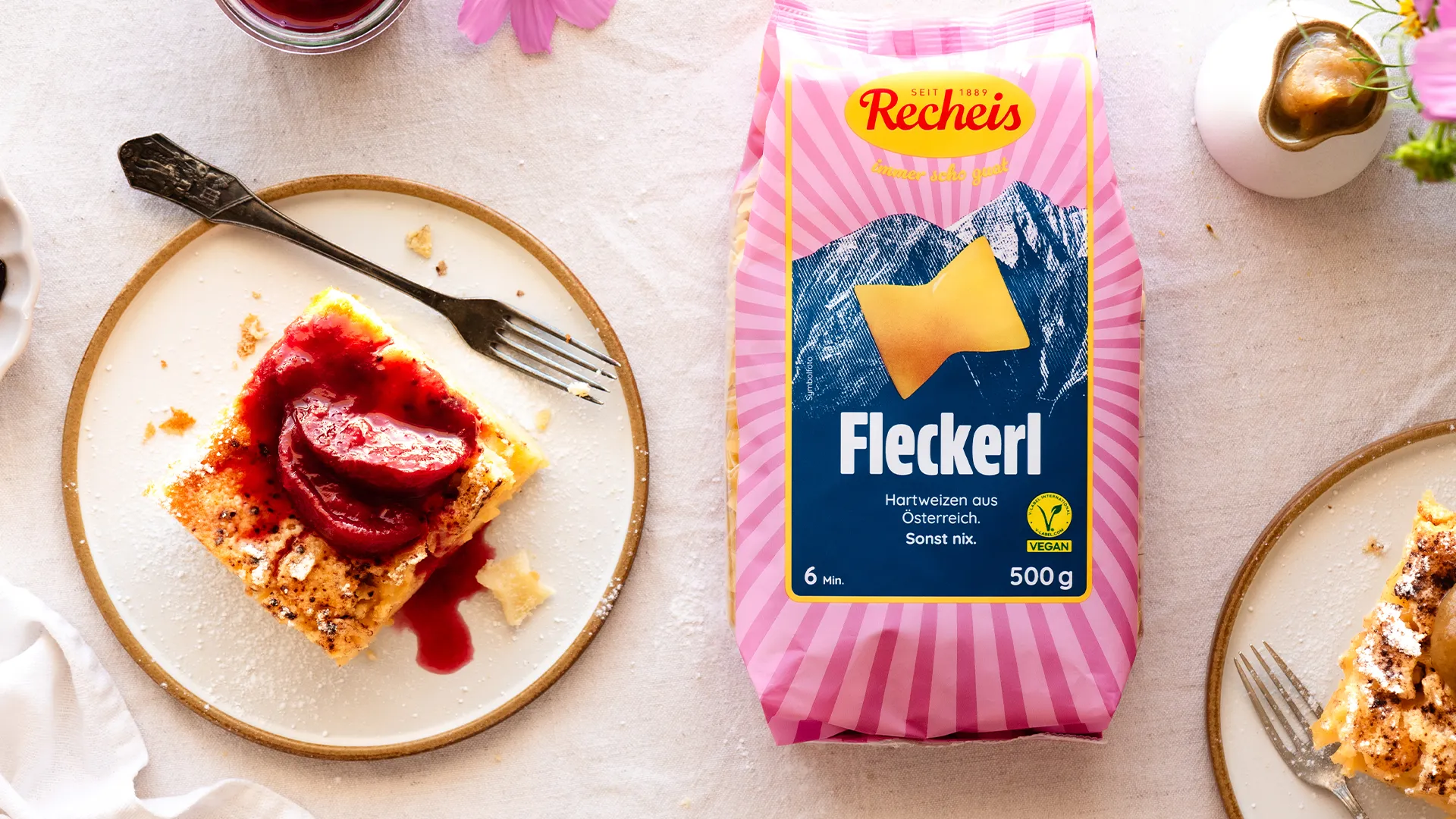 Suesser Nudelauflauf Mit Fleckerl