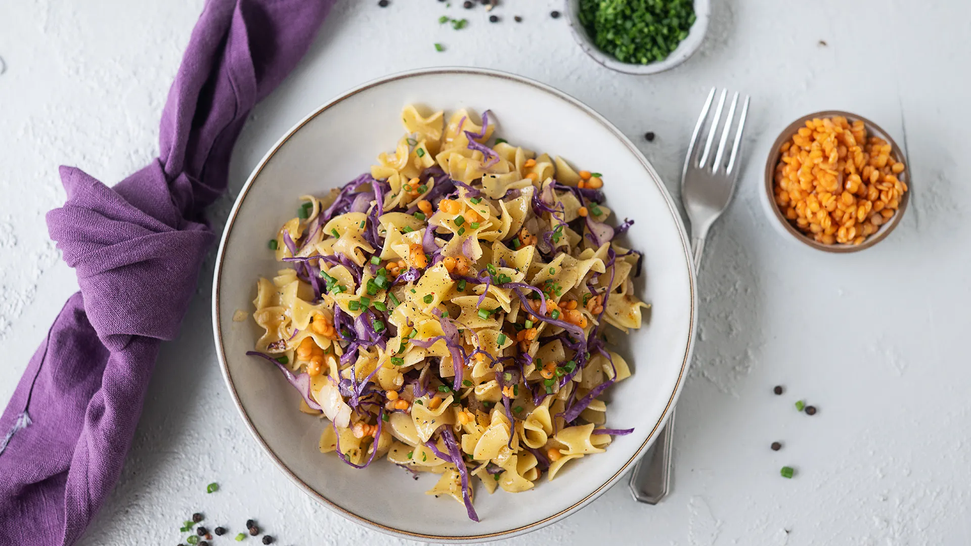 Vegane Krautfleckerl